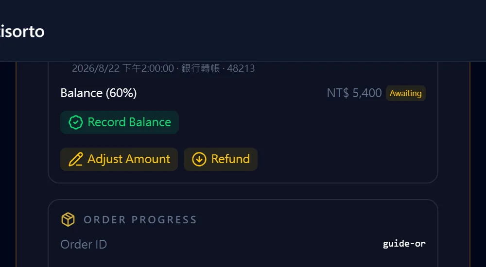 The balance works the same way