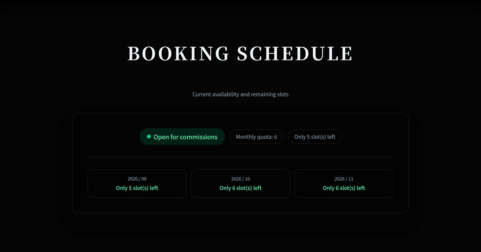 Check availability