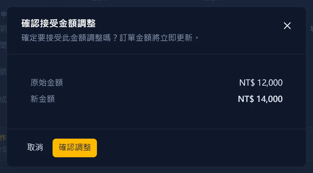 同意或拒絕